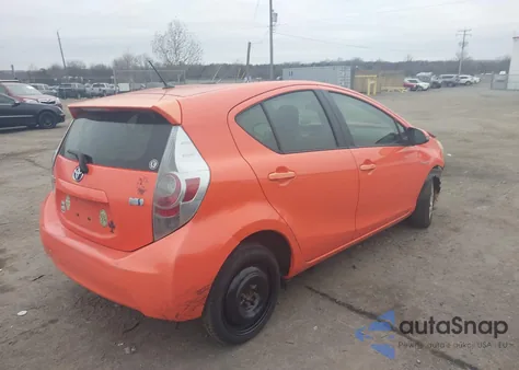 2014 Toyota Prius C One from USA, damaged, VIN JTDKDTB36E1062445